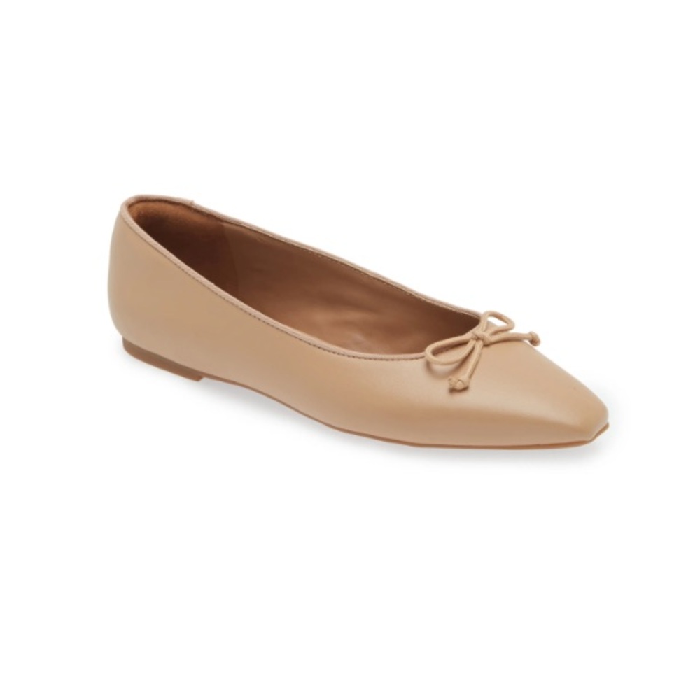 NORDSTROM RACK jhene bow flats size 10 🐜